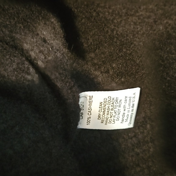 Lauren Moshi Cashmere RARE abd HTF I'm A Mess Patched Hat NEW! - Picture 4 of 6